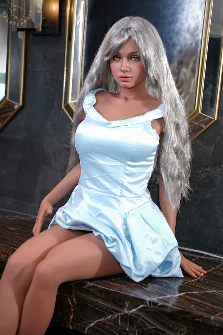 167cm (5ft6) C罩杯 輕量化 矽膠 性愛娃娃 Crystal, ROS 头部 JS062